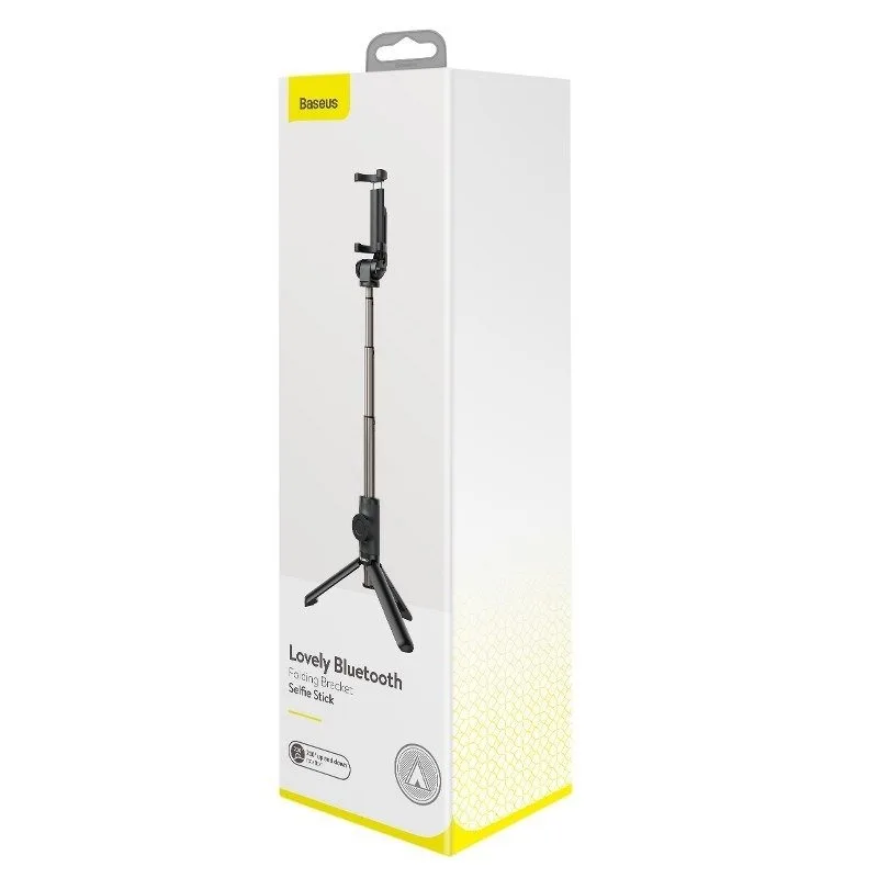 Селфи палка Baseus Lovely Bluetooth Folding Bracket Selfie Stick Black | Автомобили и мотоциклы