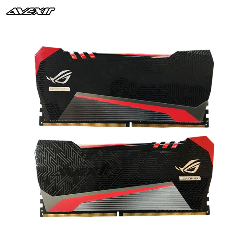 Avexir красный Tesla ddr4 ОЗУ 8 Гб 16 2666 МГц 3000 3200 для игрового настольного ПК dimm с