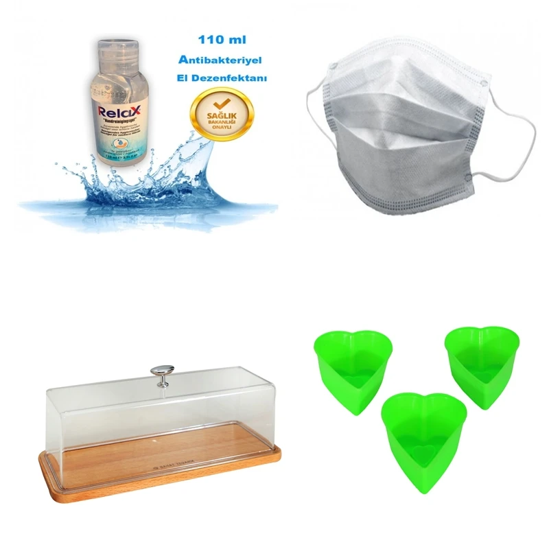 

4 Piece Kitchen Set Cake Dome Silicone Cake Mold Set