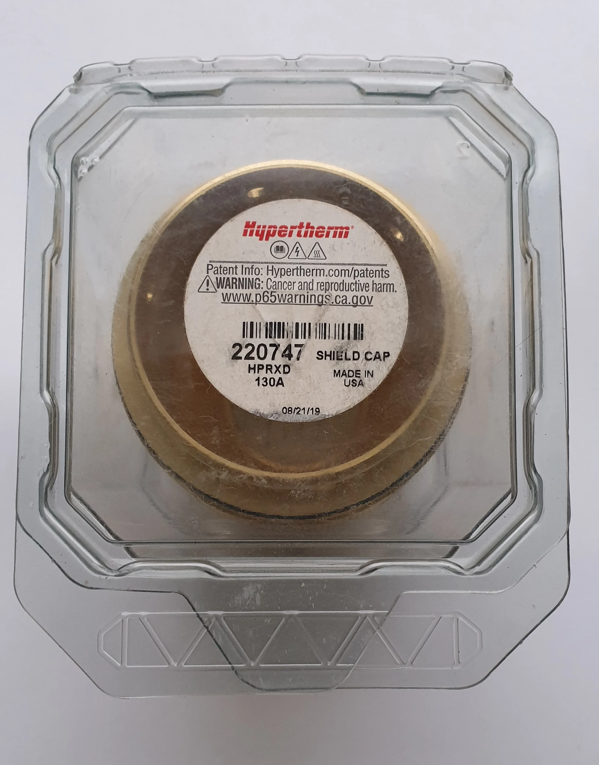 Защитный колпачок (дефлектор) 220747 для плазменной резки Hypertherm HPR XD |