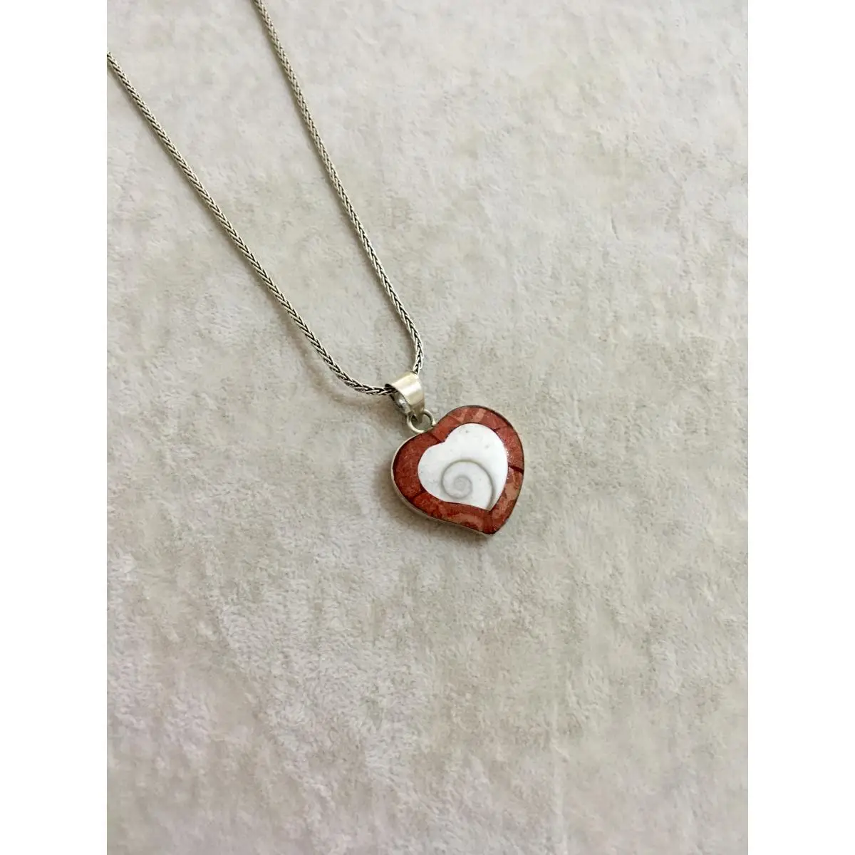 

925 Sterling Silver Necklace For Women Natural Love Garnet Lucky Stone Pendant Plated Fine Jewelry Simple Style For Gift 2021