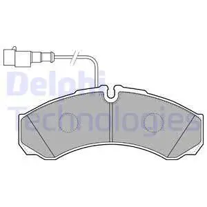Колодки дисковые п.+з. Renault Mascott 3.5/5Ton 99 DELPHI LP21|Тормозной цилиндр| |
