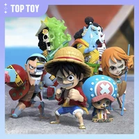 toptoy one piece anime figure jason freeny japanese collection figurine model statue blind box mystery gift decoration