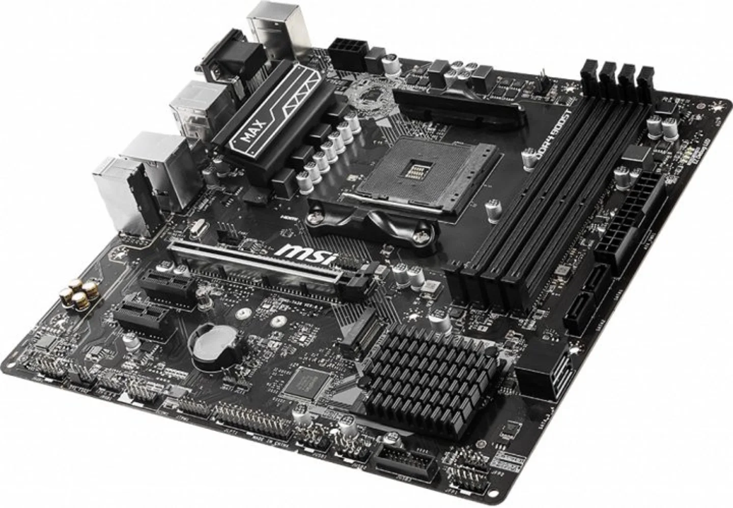 PRO-VDH ская PCI-Ex16 MSI B450M MAX (sAM4 AMD B450 ) | Компьютеры и офис