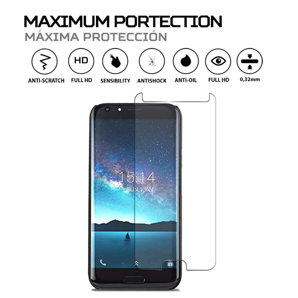 Защита экрана от ударов и царапин Противоударная совместимая с Doogee BL5000 |