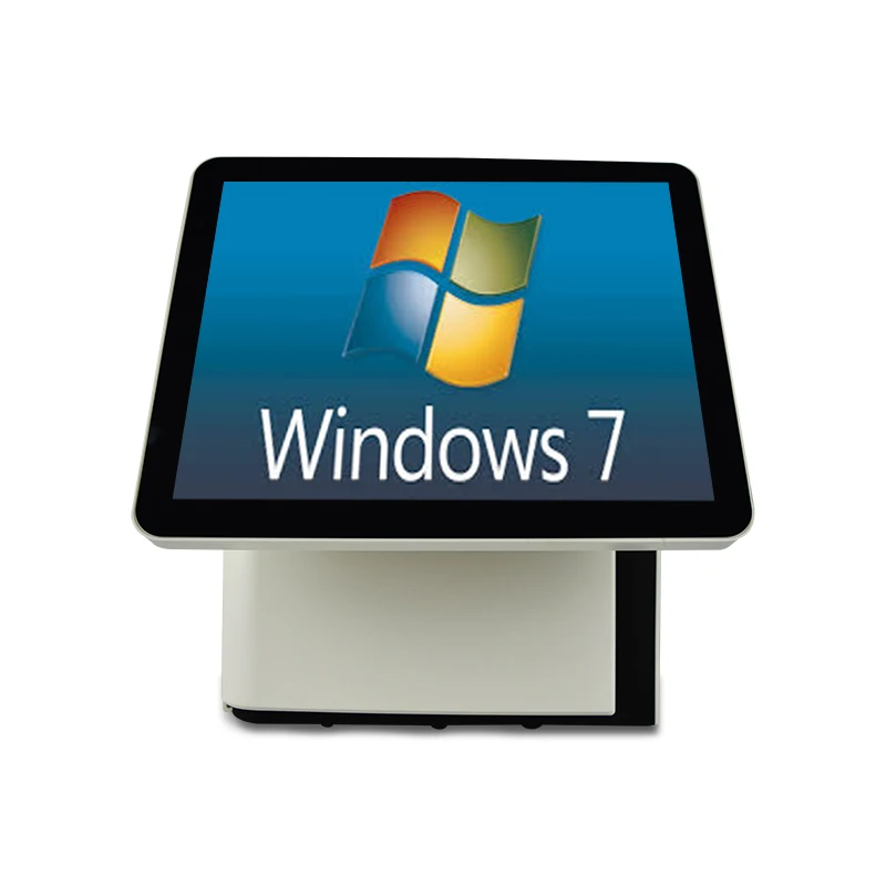 Высококачественная POS-система для розничных продавцов двойной экран 15 + дюймов