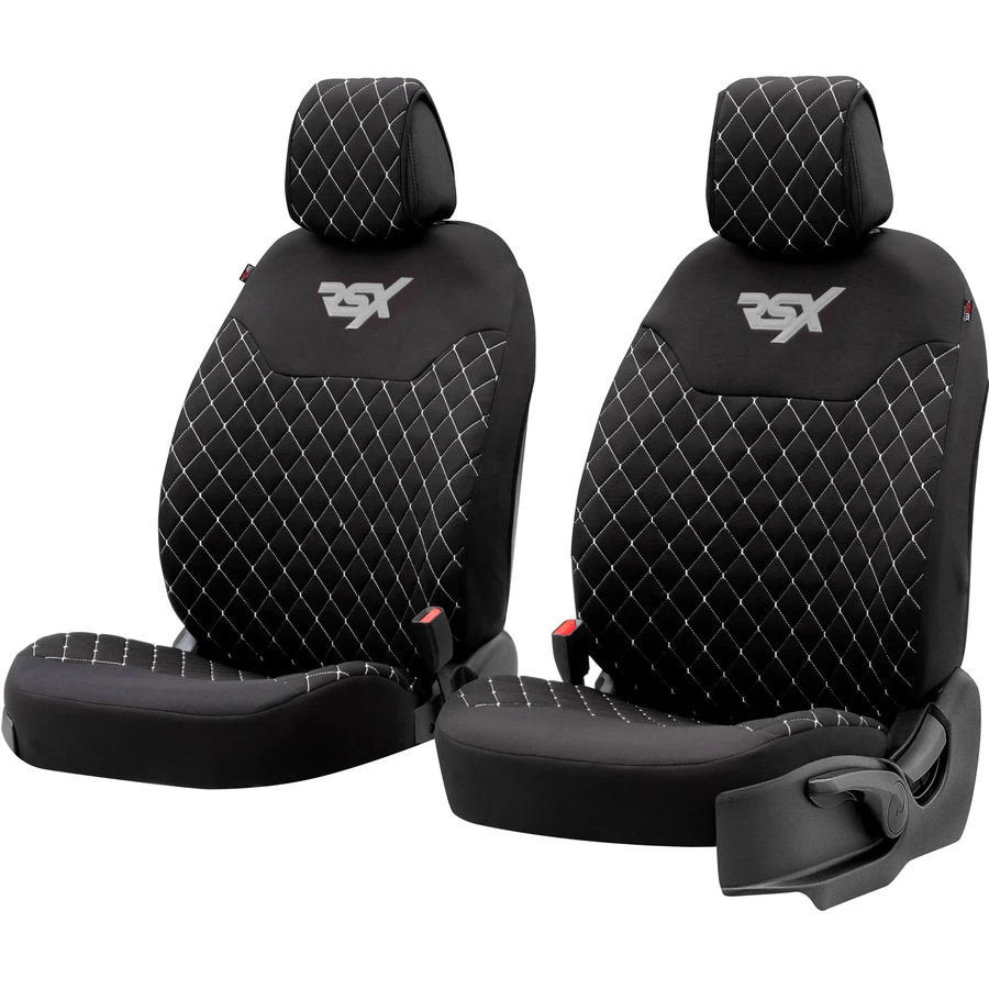 

Set with dual All Vehicles Compatible With Sport Perspiration And Fraying Preventing Three Layer breathable Fabric Car Seat Cover Auto Replacement Parts Interior Accessories
