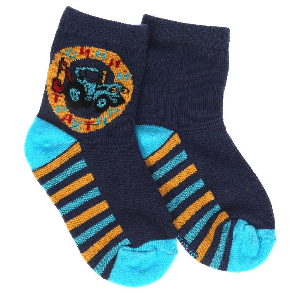 Носки для мальчика детские Синий Трактор р-р 12 S-C04-BT-12 |