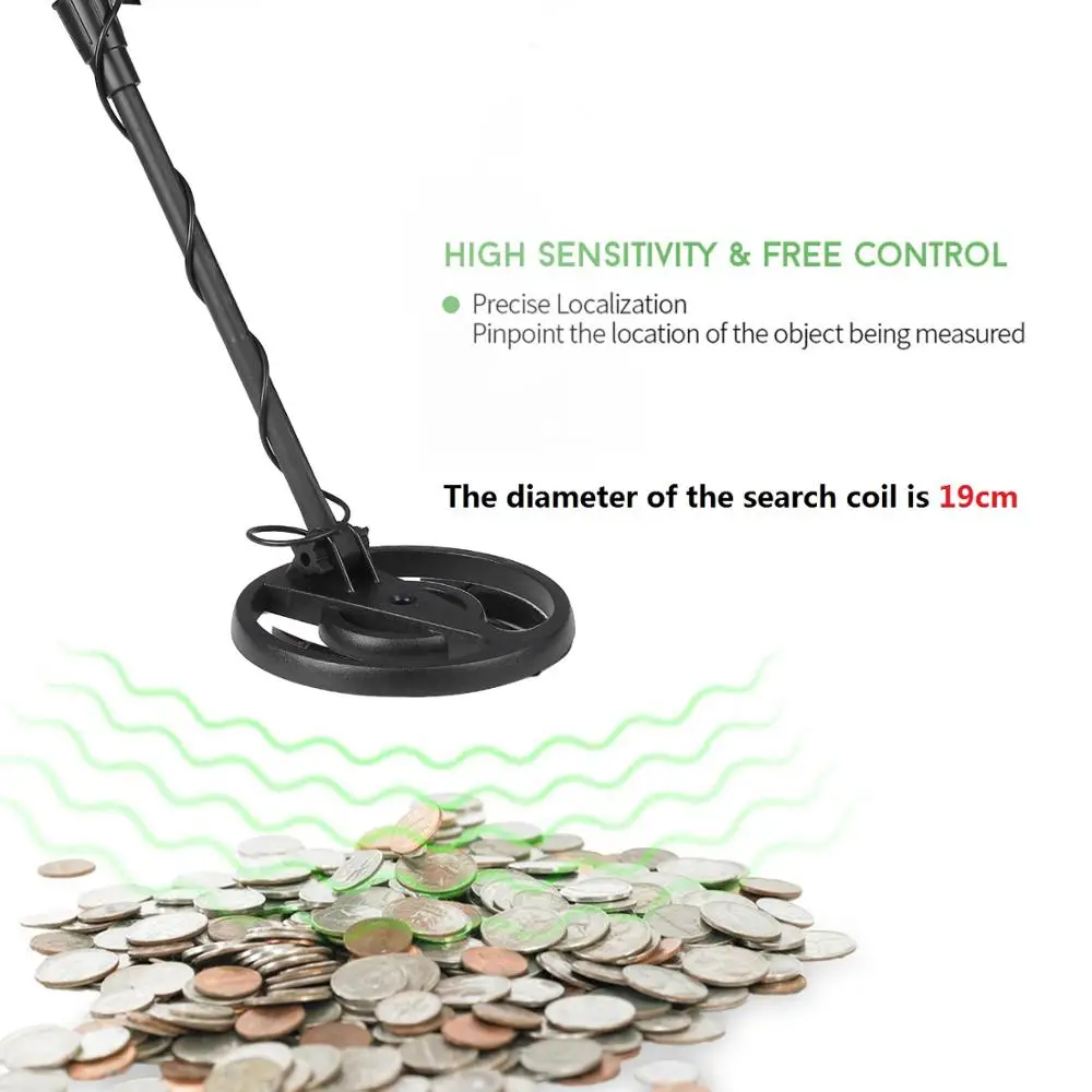 

Beginner Underground Metal Detector Gold Detectors Treasure Hunter Tracker Gold Digger Treasure Hunter Metal Detecting Tool