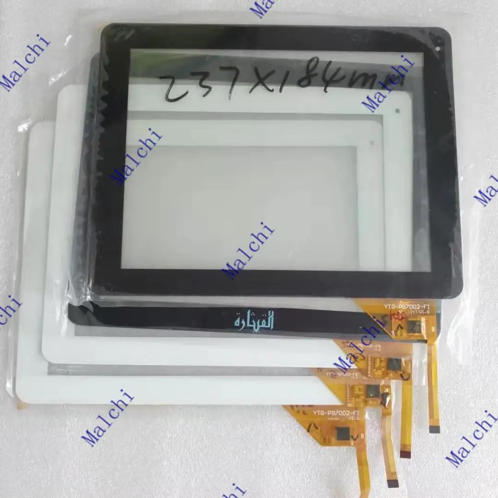 9,7 дюймов для сенсорного экрана с дигитайзером, YTG-P97002-F6 AD-C-970778-1-FPC Сенсорная панель белый или черный