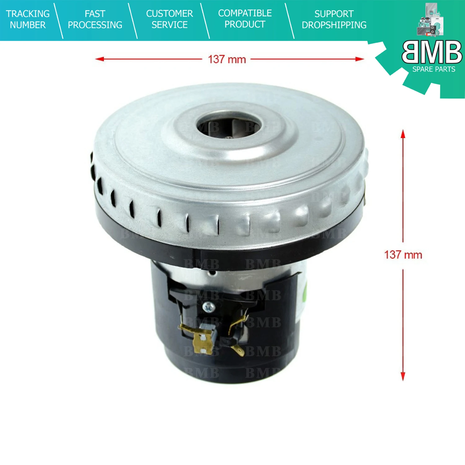 Мотор пылесоса 220V-240V 1500W подходит для очистителей воды, совместимых моделей указаны в описании.