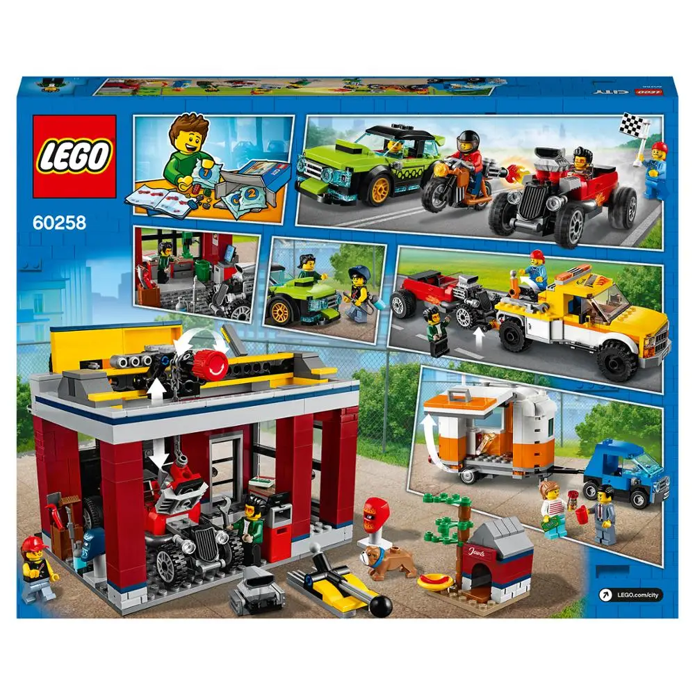 Конструктор LEGO City Nitro Wheels 60258 Тюнинг-мастерская