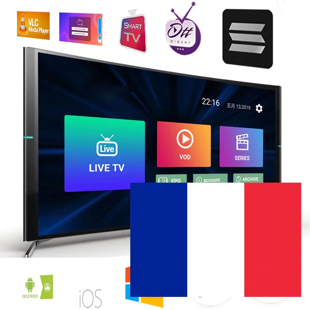 

X96 MINI OTT Plus Smart TV PC Android TV Europe Canada France Uk Netherlands Turkey Switzerland Sweden tv m3u TV box only no box