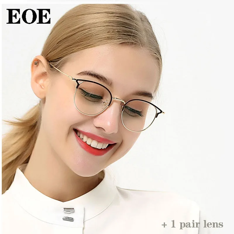 Брендовые круглые кошачьи очки по рецепту для женщин фотохромные линзы Gafas