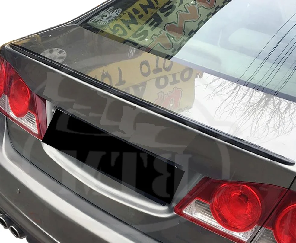 Спойлер для заднего багажника автомобиля Honda Civic 8 поколения 2006-2012 черный