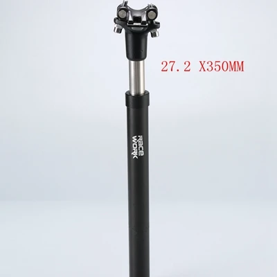 27.2 RACEWORKS-черная стойка для подвесного сиденья 27,2/30,9/31,6x350 мм подседельный штырь - Цвет: 27.2