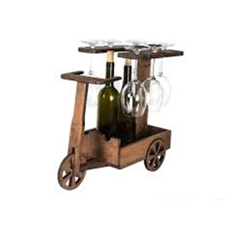 

Wooden Beech Tree Nostalgic Wine Glass Wine Rack