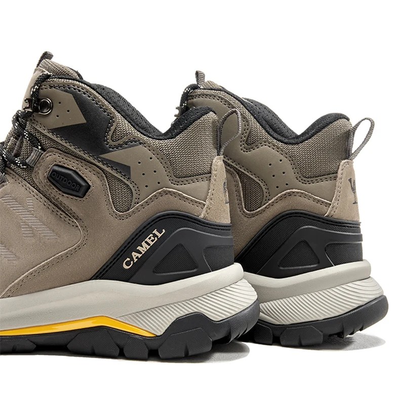 Golden Camel Outdoor Hiking Shoes Waterproof Men's Boots High-top Trekking Shoes Non-slip Ankle Boots Shoes for Men 2022 Autumn