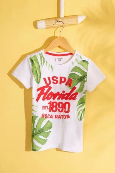 Поло США ASSN. Стандартная футболка с круглым вырезом|Тройники| |