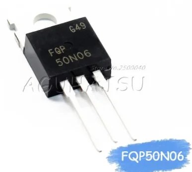 

Новый спот FQP50N06 TO-220 60V 50A 5 шт.-1 лот