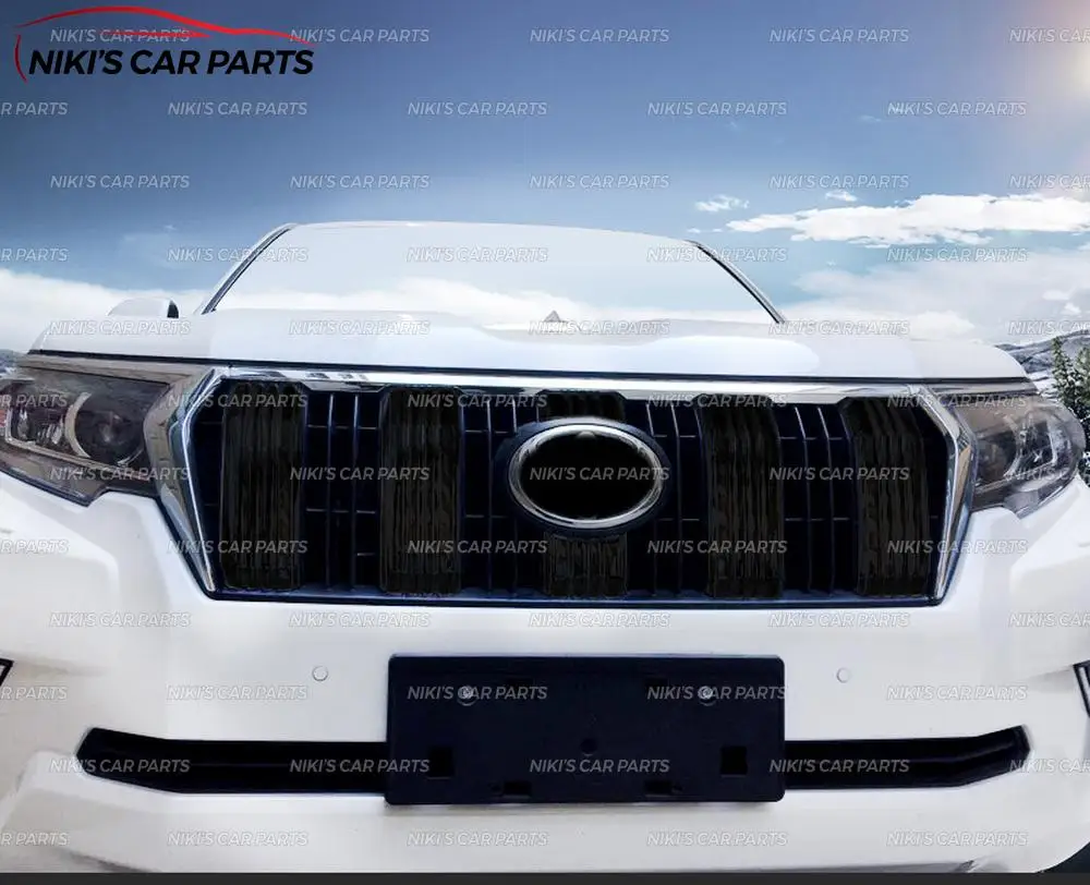 Накладки на капот для Toyota Land Cruiser Prado FJ 150 2010-2018 ABS пластик 1 комплект/2 шт.