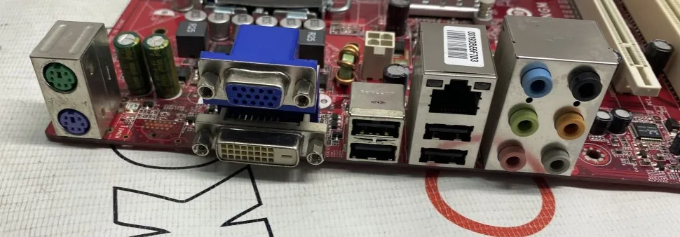 Motherboard MSI P6NGM-FD LGA775 | Компьютеры и офис