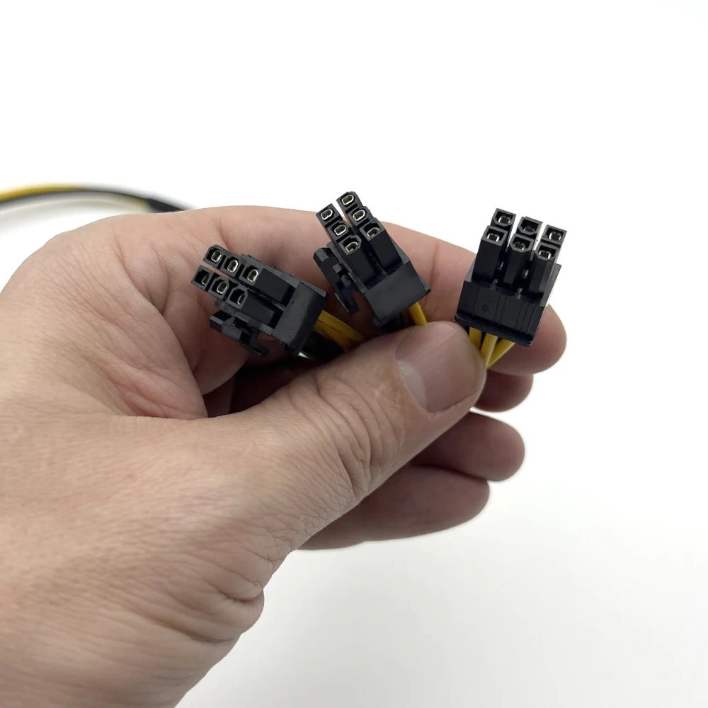 Кабель для блока питания майнера с 6-контактным разъемом | Компьютеры и офис