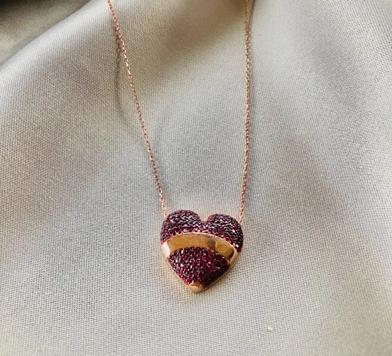 

The only love hidden in my heart 925 Silver Necklace