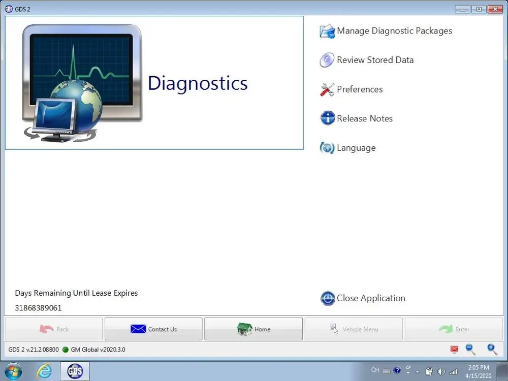 HDD для GM MDI v2020.03 GDS2 OPEL BUICK CHEVROLET (система Win7)| |
