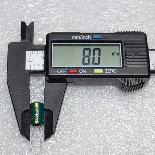 1000 мкФ*10 В электролитический конденсатор 1000uF/10V ±20% LowESR 40+105°C 8*12мм производство