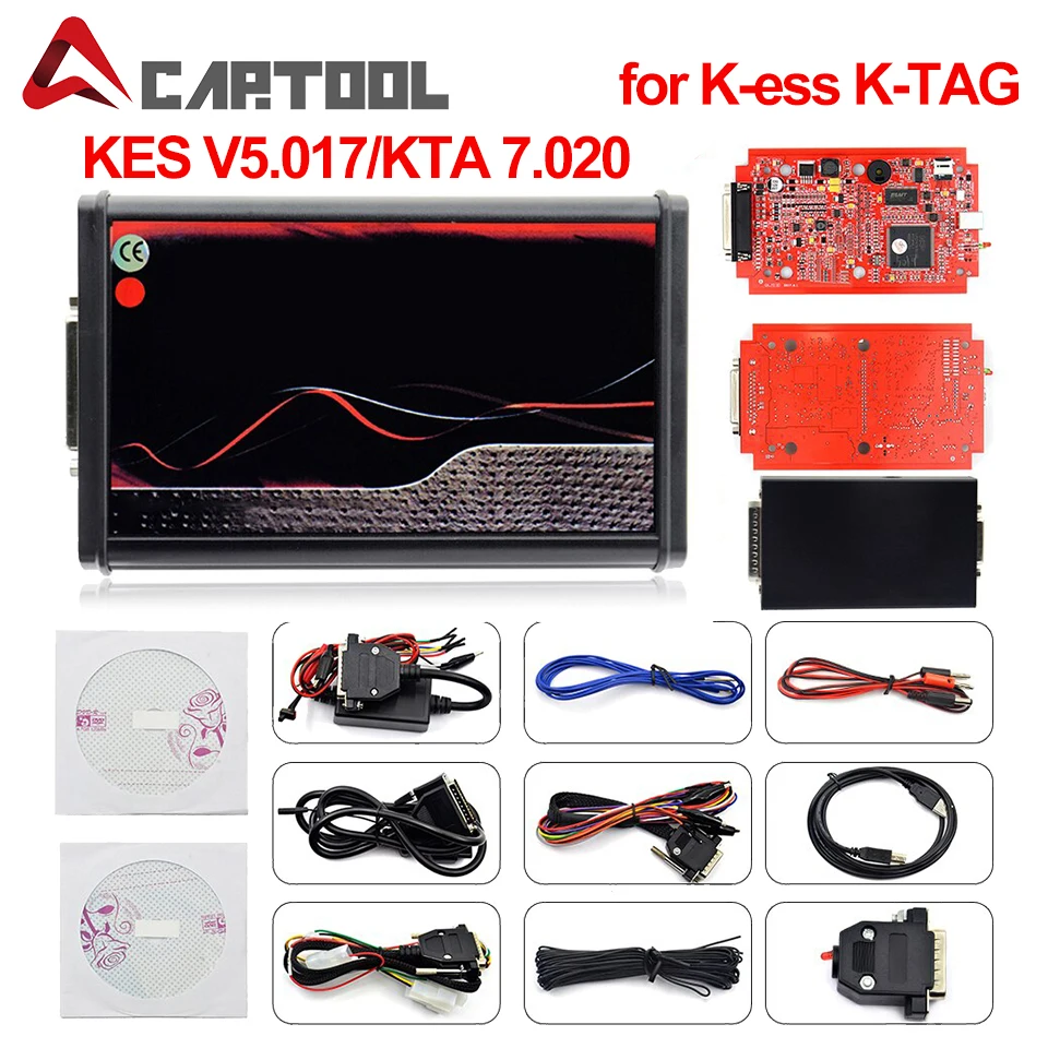 Для KESS Ktag V7.020 V2.53 V2 V5.017 SW V2.25 v2.47 2 53 4 светодиодный рамка фонового режима отладки 22