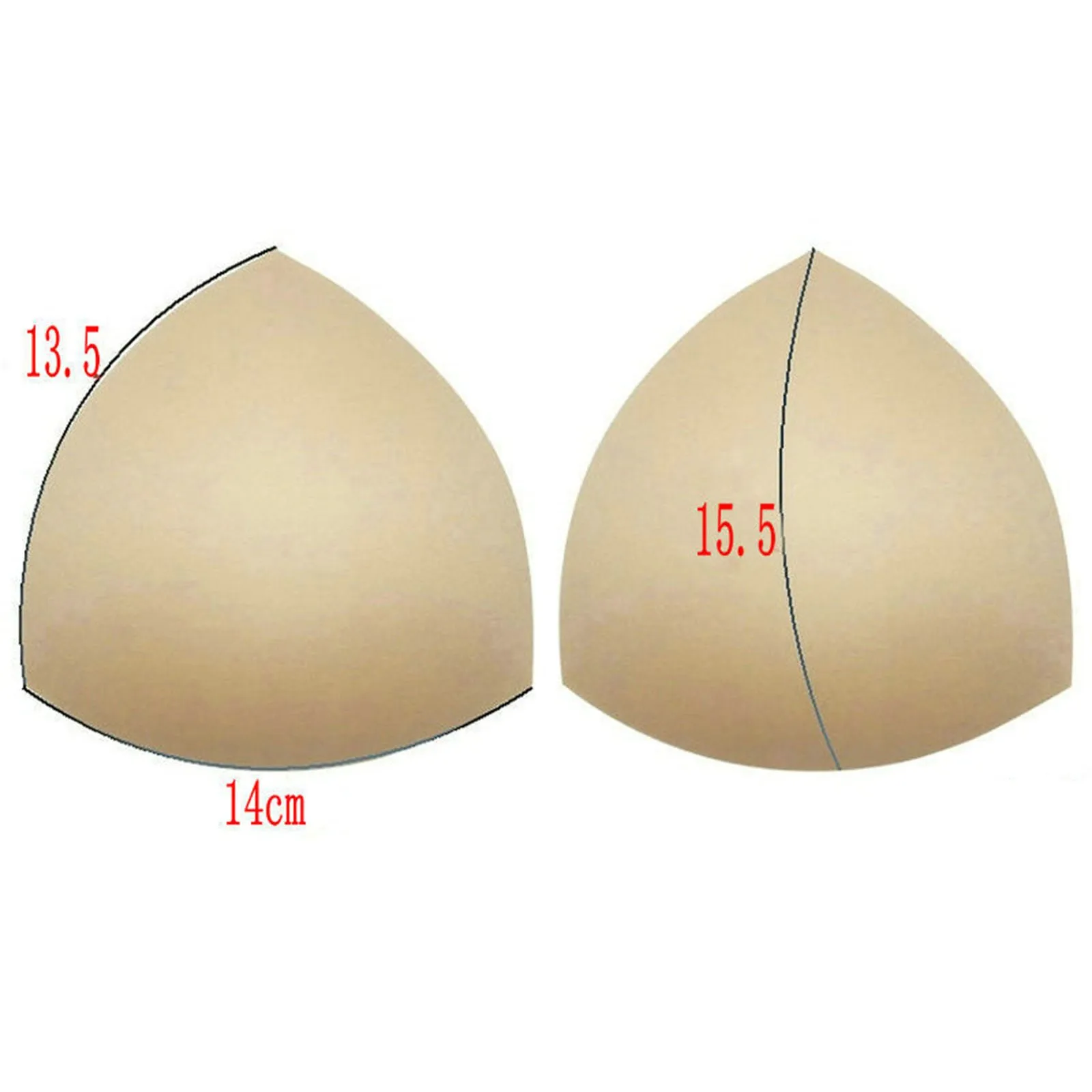 3 Pair Sexy Removable Of Sports Bra Pads Bikini And Underwear Sponge Inserts Foam Push-up for Swimsuit | Женская одежда