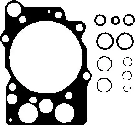 Прокладка ГБЦ мет с кольц на 1 cyl 130.18 6x \Volvo F12 TD122/123 ELRING 755.621 |