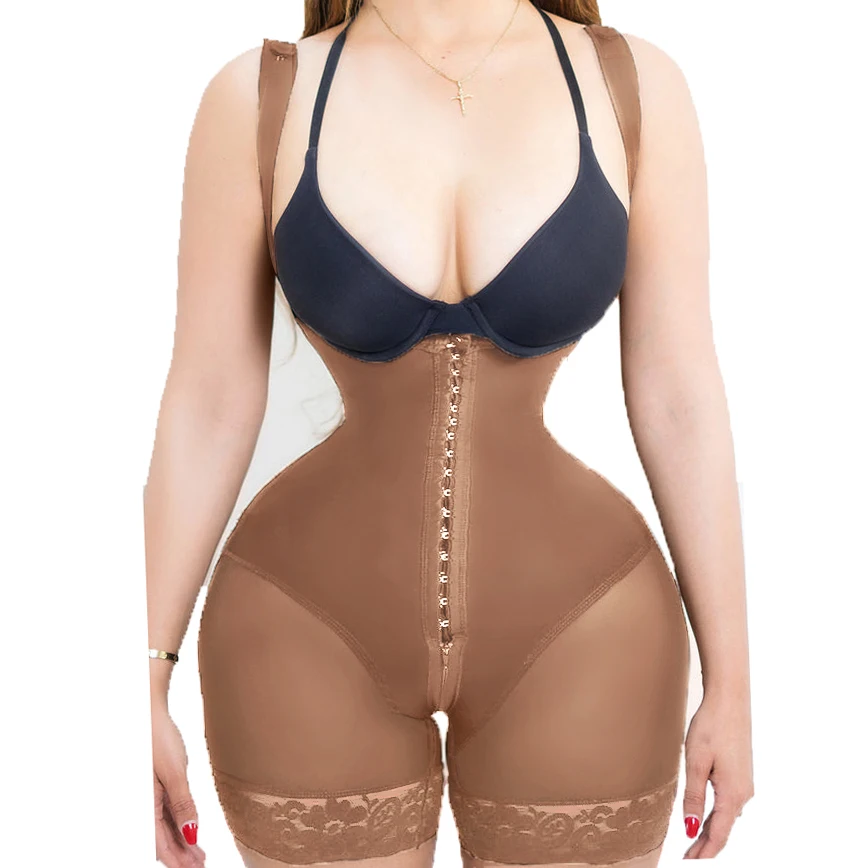Shapewear Fajas Colombianas Sin Costura Skims Curvy Skin By Erika Vega Body Shaper Postpartum Women's Corset