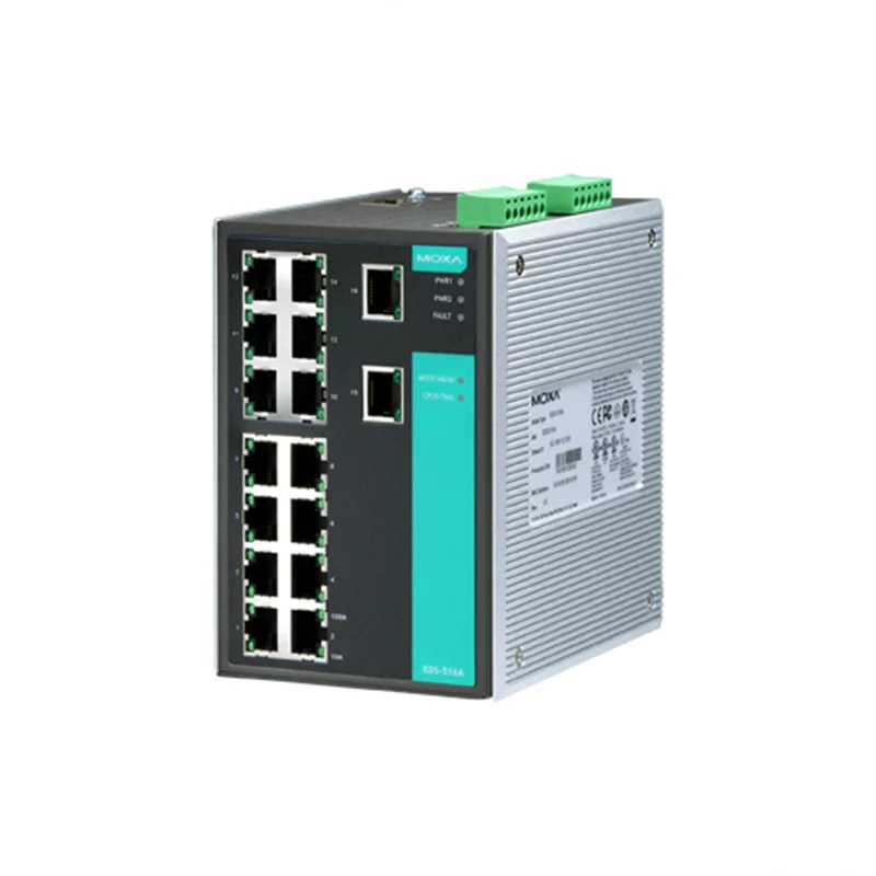 Moxa controlled switch 16x10/100basetx eds-516a | Электронные компоненты и принадлежности