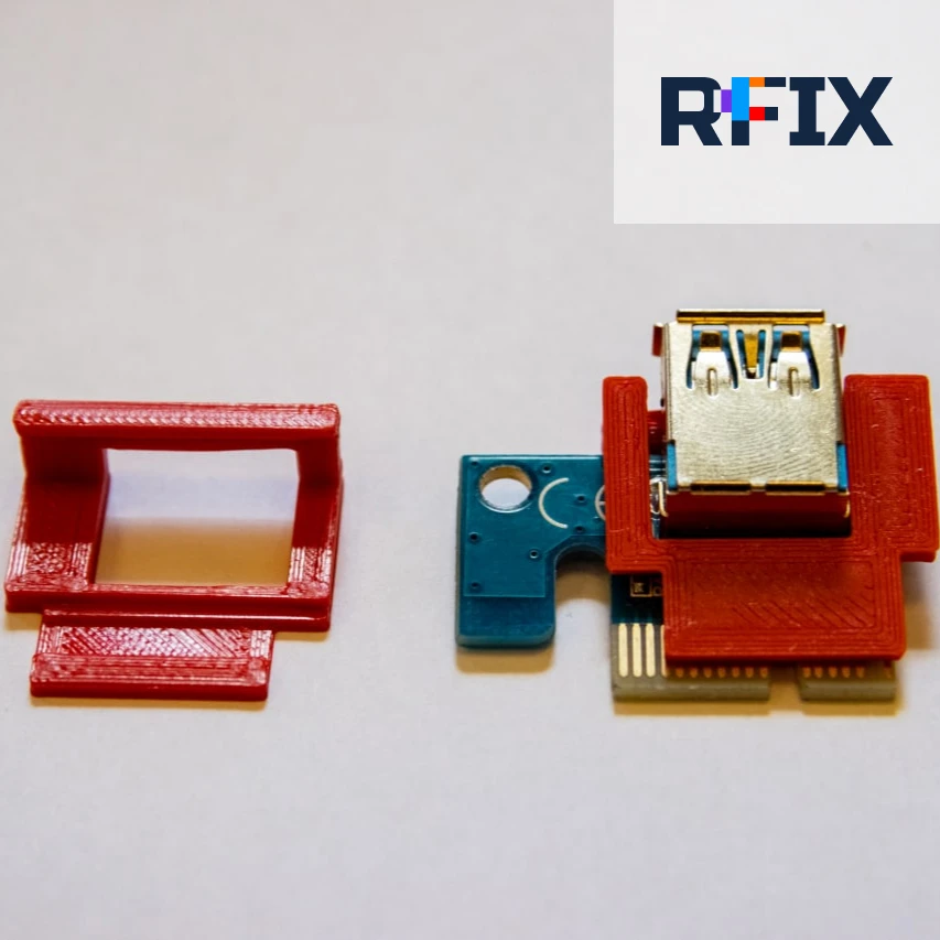 Riser card vertical locker PCI-E x1 to x16 10 pieces set video equipment for mining easy fixation retainer | Компьютеры и офис