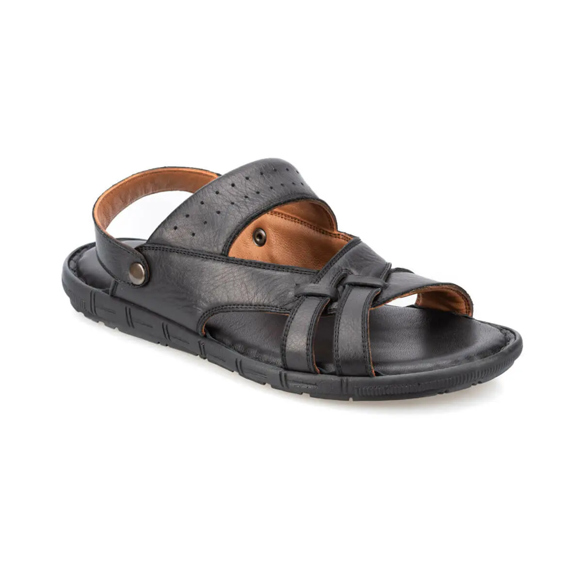 

FLO 91.157710.M Black Male Sandals Polaris