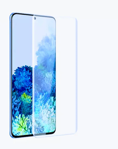 Защитное стекло Samsung galaxy s20 Plus 20 + Изогнутое противоударное Олеофобное закаленное