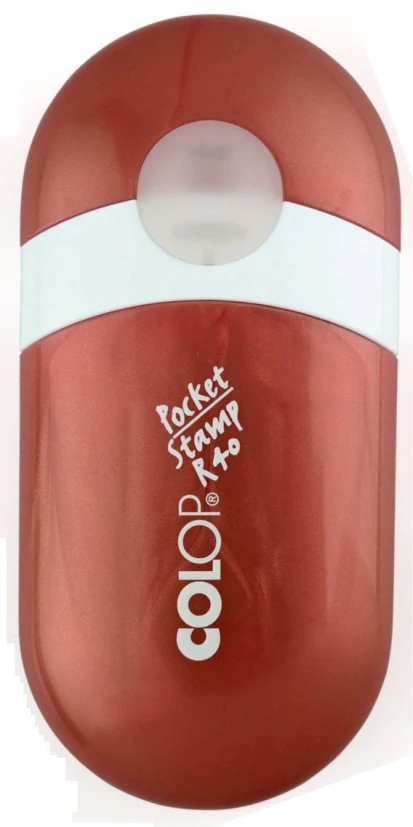 Карманная оснастка для печати диам. 40мм Pocket Stamp R40 | Канцтовары офиса и дома