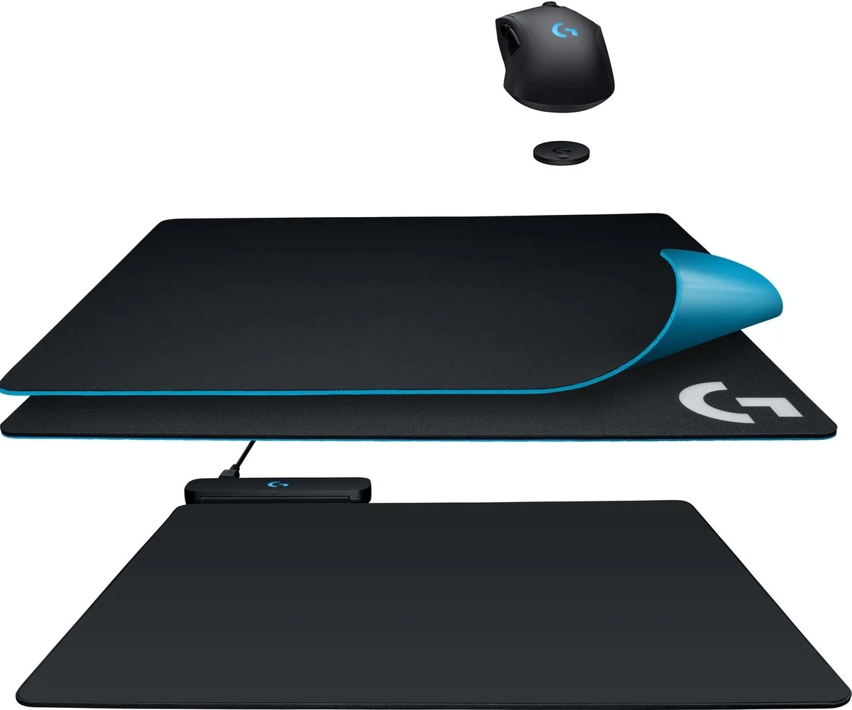 Коврик для мыши Logitech POWERPLAY с беспроводной технологией зарядки (943-000110) | Компьютеры