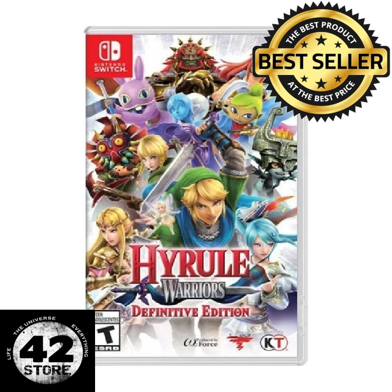 

Hyrule Warriors Definitive Edition Nintendo Switch Game Original Nintendo Physical Game