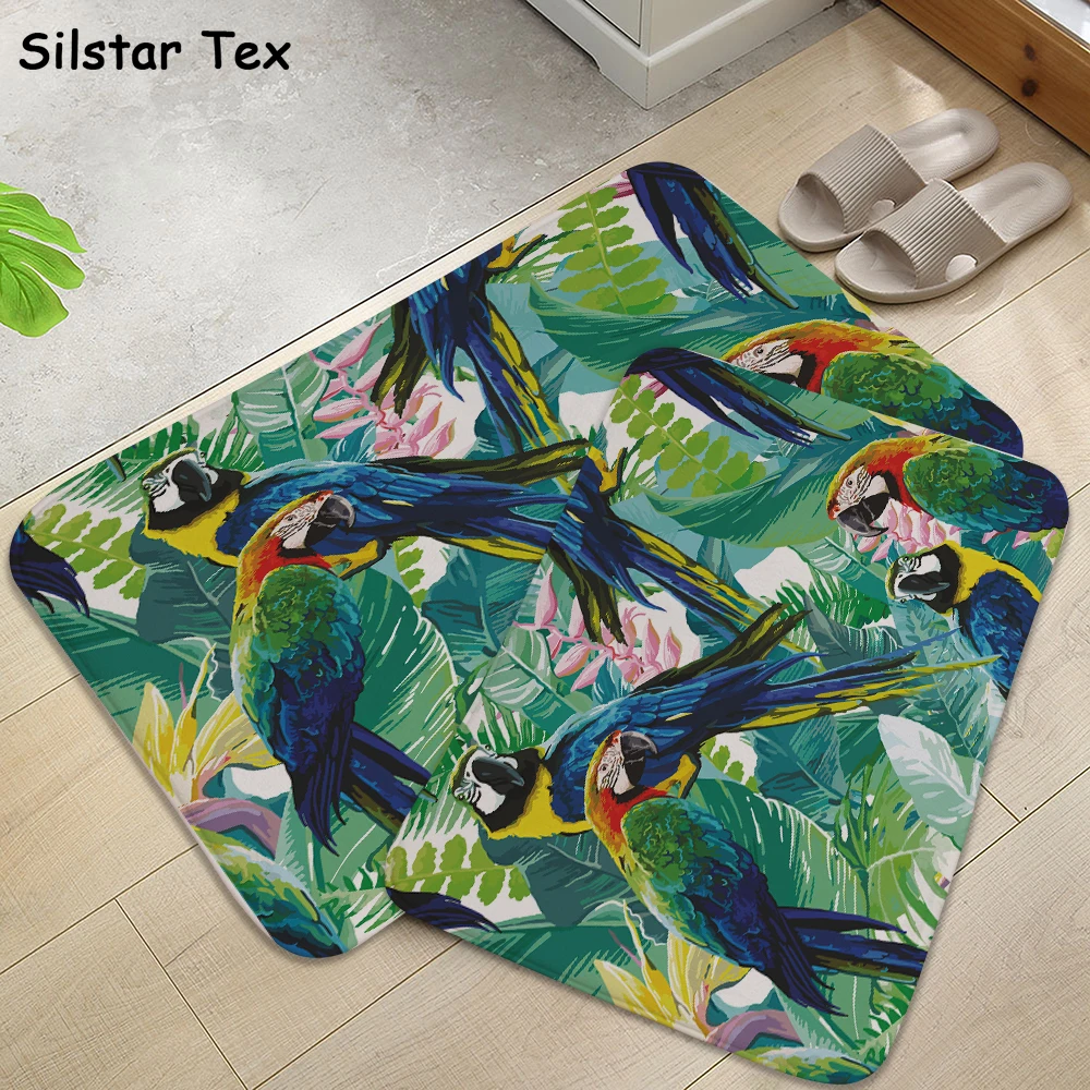 Мультяшный длинный нескользящий кухонный коврик Silstar Tex Впитывающий Коврик для