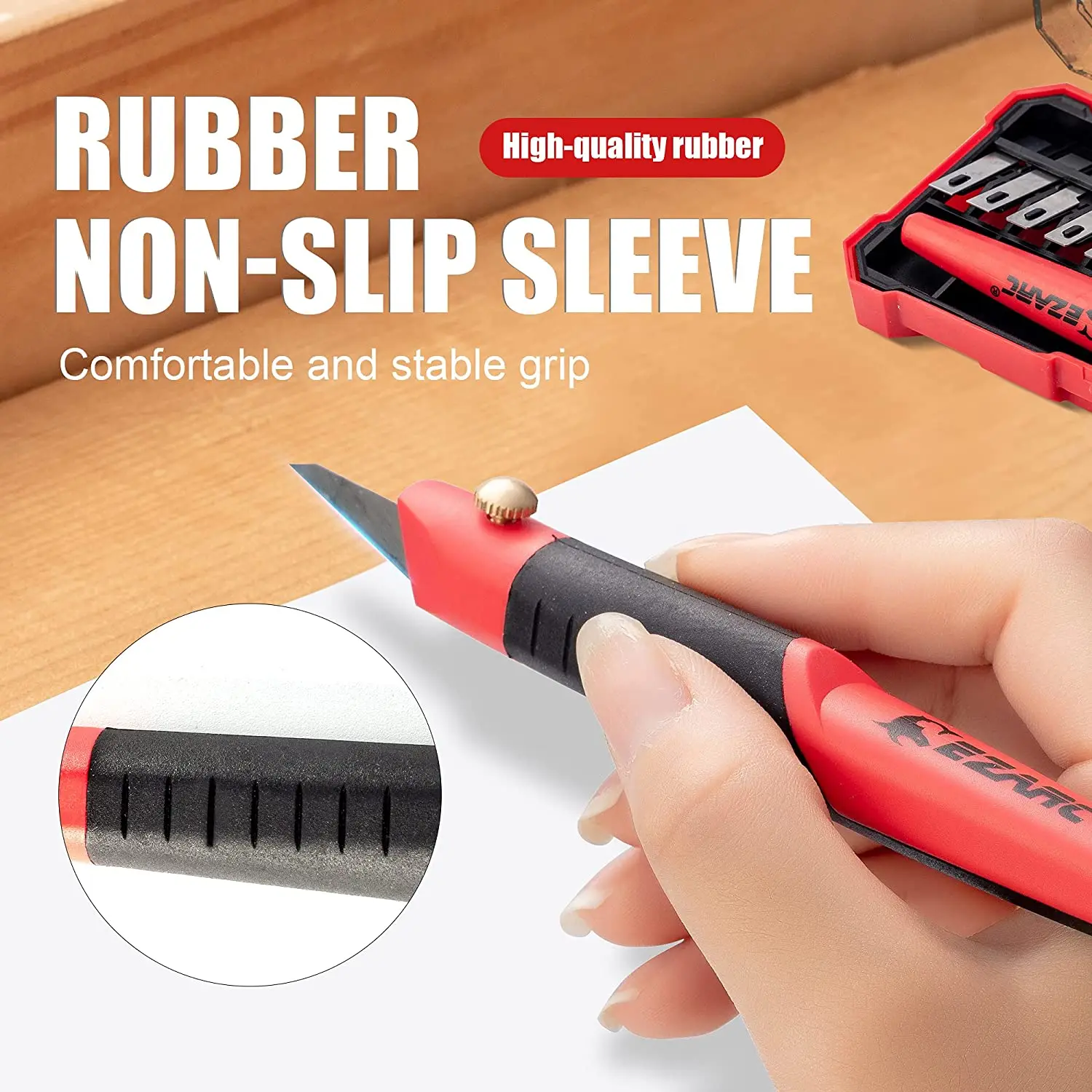 Набор ножей для хобби EZARC Прецизионный Универсальный нож 13 шт. сменных лезвий SK5