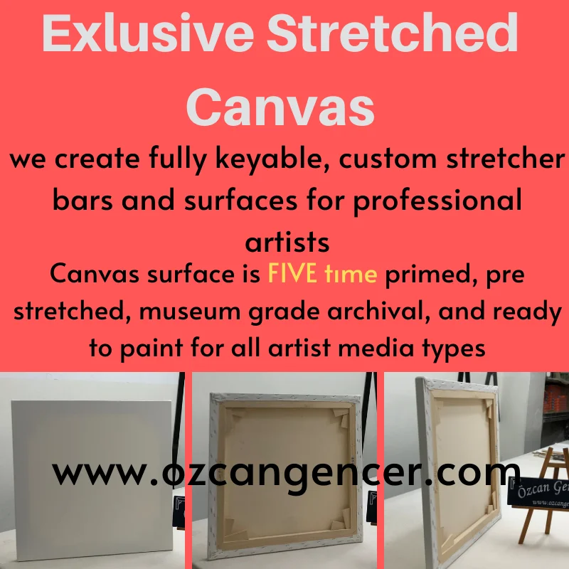 Лучшая хлопковая деревянная рамка для холста масляная краска профессионального