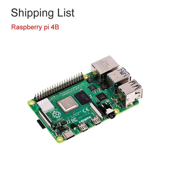 Последние Raspberry Pi 4 Модель B LPDDR4 2G/4G Quad-core Cortex-A72(ARM v8) 64-бит 1,5 Ghz Dual core 4K HDMI Выход Мощность чем 3B