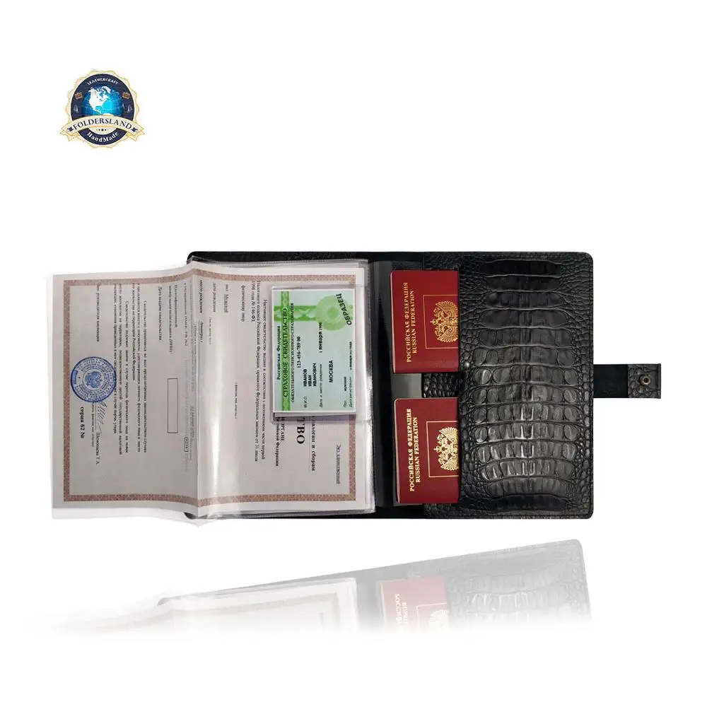 Органайзер из натуральной кожи а5 папка для семейных документов универсальный