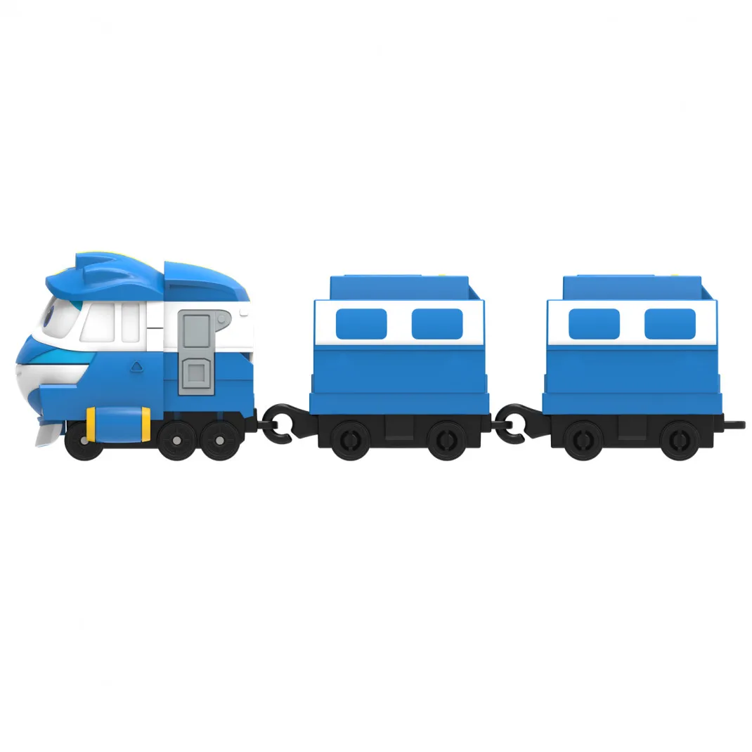 Robot Trains Паровозик с двумя вагонами Кей |