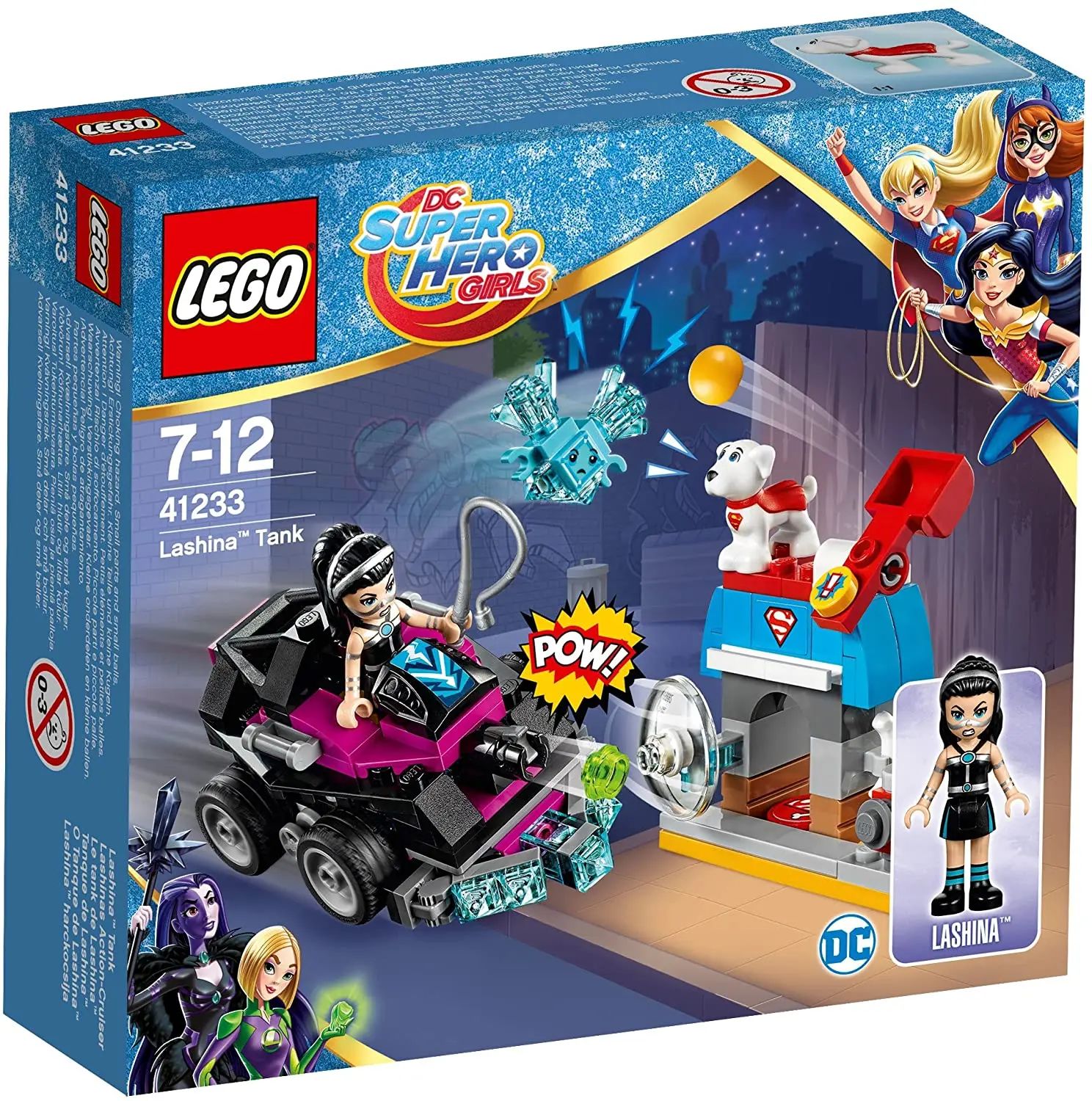 LEGO 41233 DC супергерой для девочек танк фотоэлемент игрушка девочек|Блочные