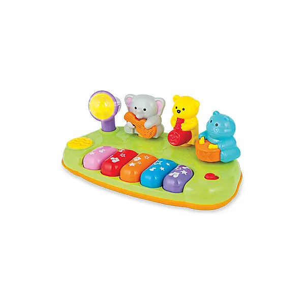 Фортепиано WinFun с лесными музыкантами|Игрушечные музыкальные инструменты| |