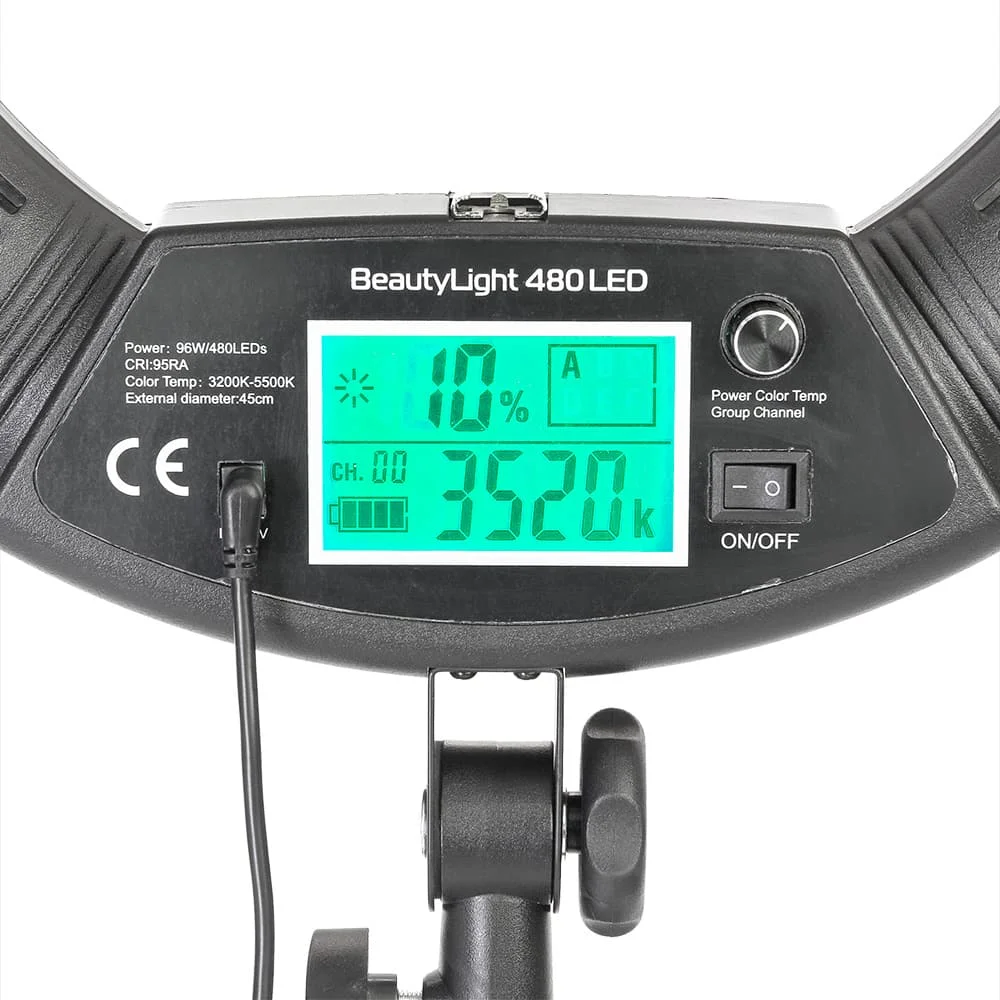 Кольцевая лампа Falcon Eyes BeautyLight 480 LED | Электроника
